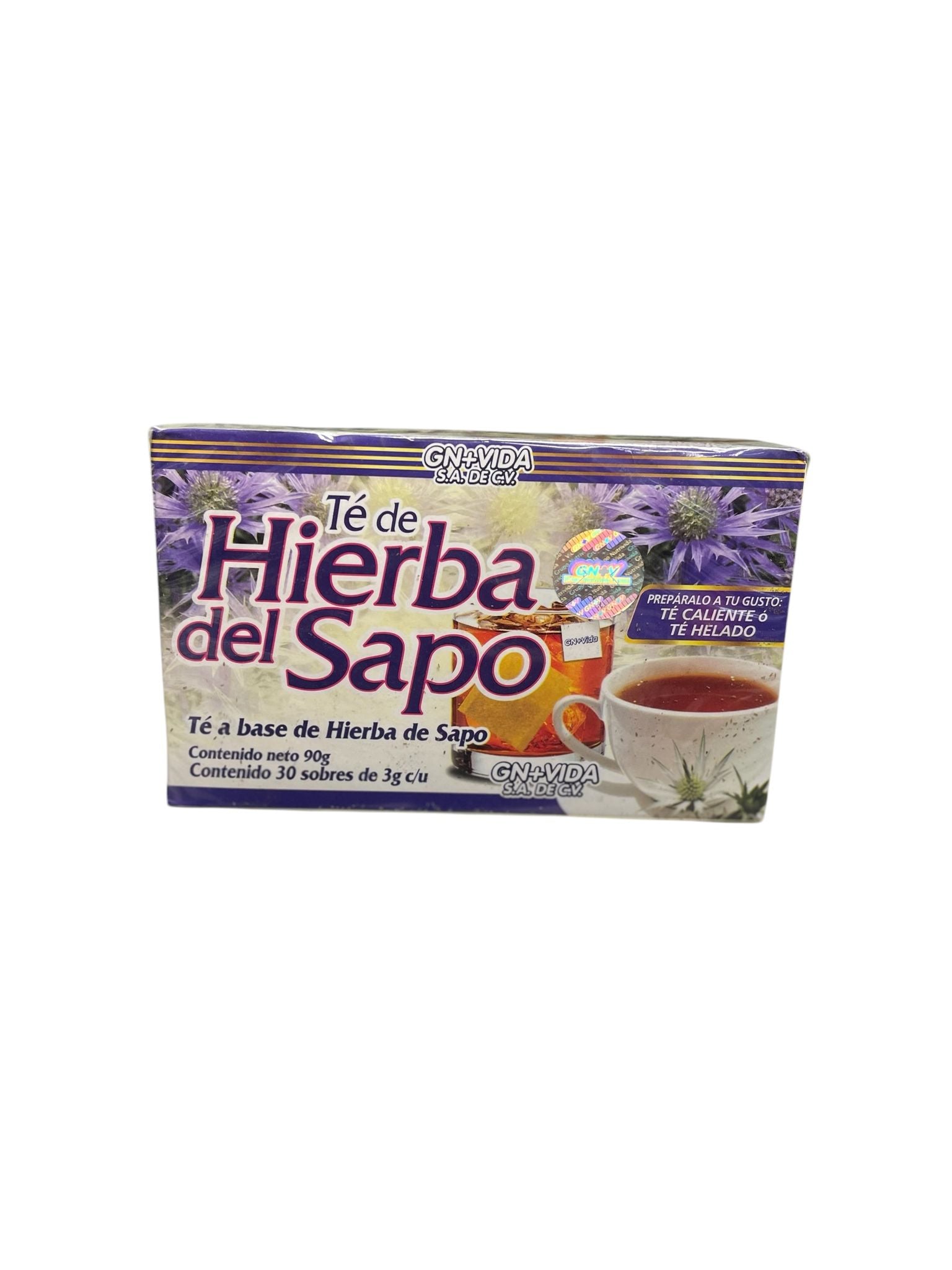 Therbal Hierba Del Sapo Tea - Mexican Thistle Infusion - 25 Bags (0.03oz Each)